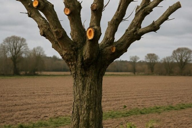 What is Tree Pollarding and How Does it Shape Growth?